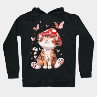 Cat Mushroom Chronicles Whisker Wonderland Hoodie